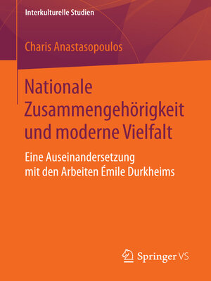 cover image of Nationale Zusammengehörigkeit und moderne Vielfalt